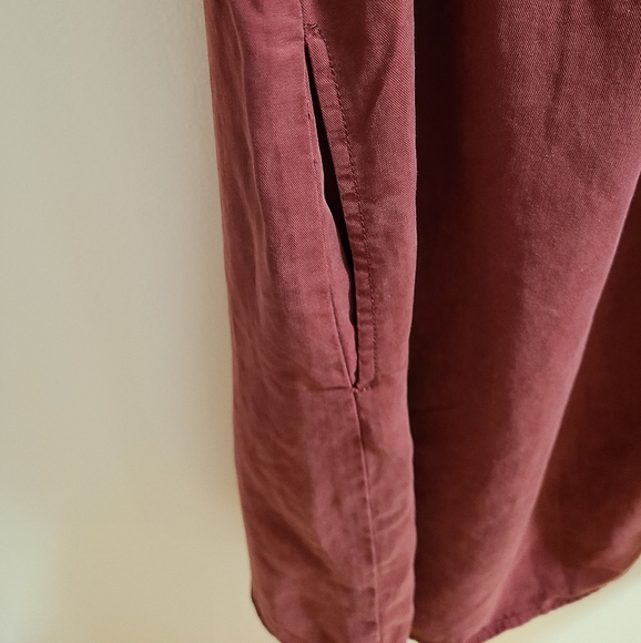 Off the Shoulder Red Sun Dress - Picture 2 of 4